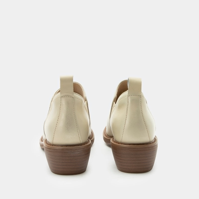 Merle Gold Cream Boot | Alegria Shoes