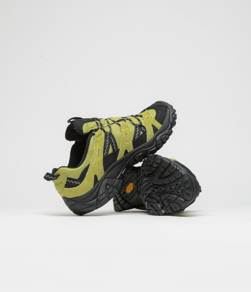 Merrell x Gramicci Moab 2 Siren Shoes in Dark Citron