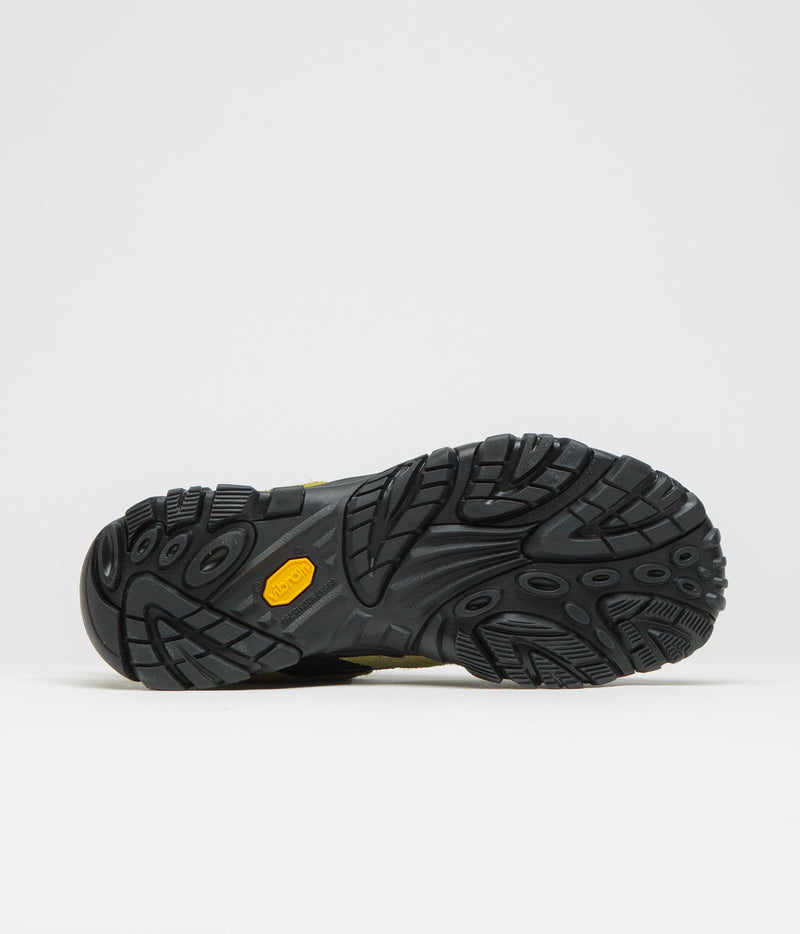 Merrell x Gramicci Moab 2 Siren Shoes in Dark Citron