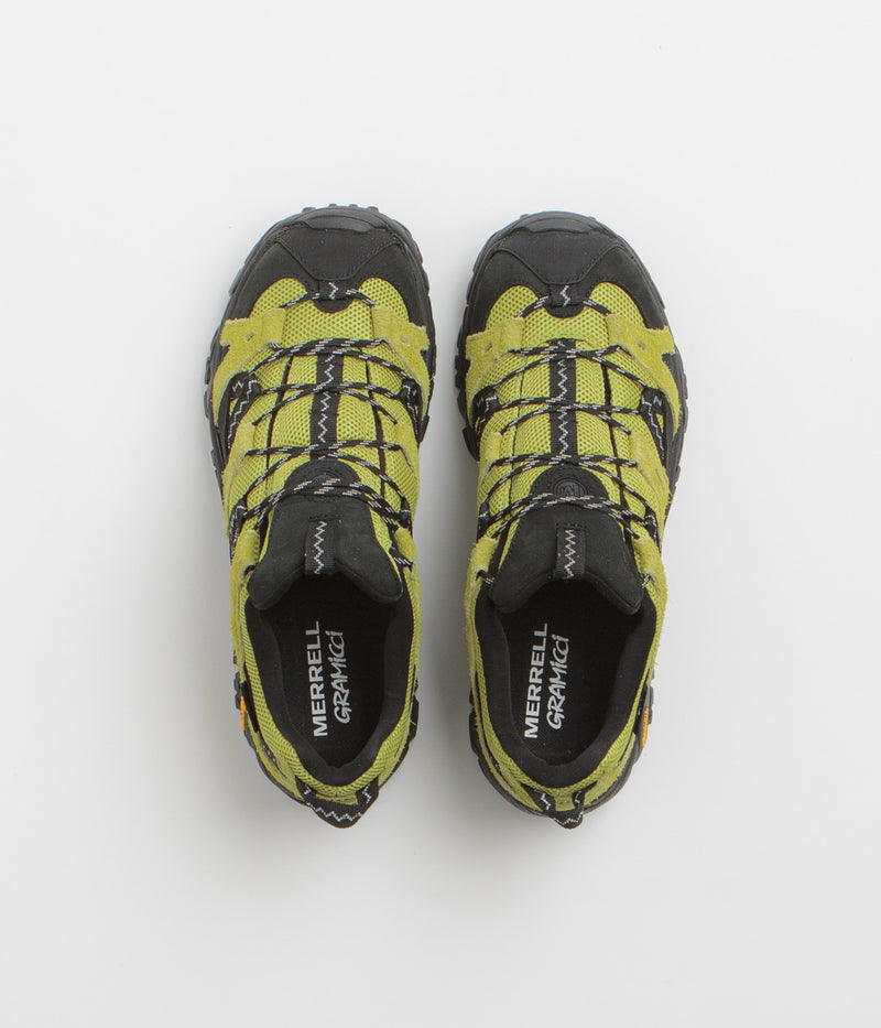 Merrell x Gramicci Moab 2 Siren Shoes in Dark Citron