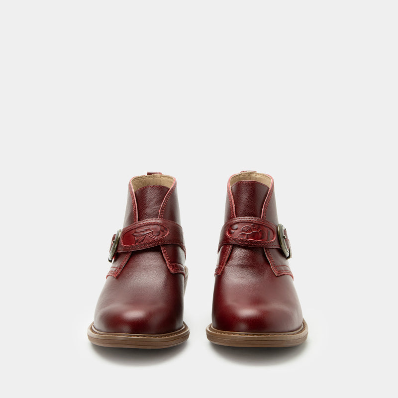 Mikki Loretta Red Boot | Alegria Shoes
