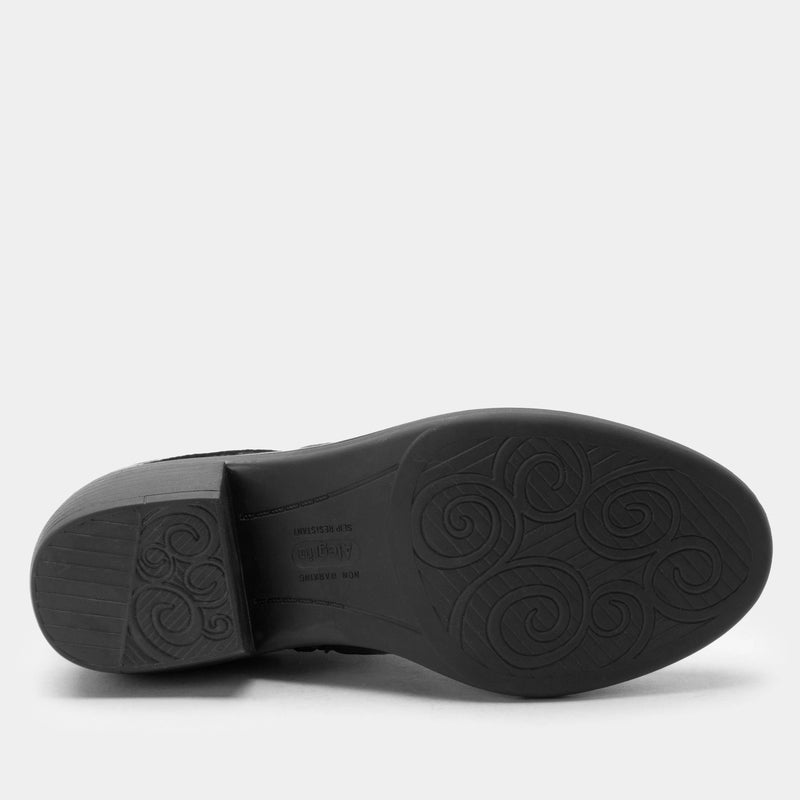 Millie Embroider Me Black Boot | Alegria Shoes