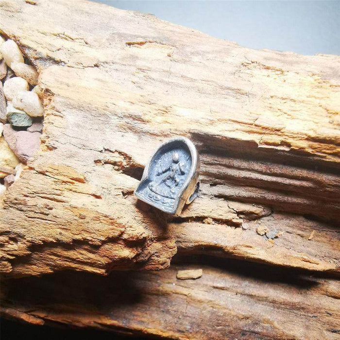 Mini Vajrayogini Tsa Tsa Mold,Mala Pendant - Tibetan Buddhist mala beads, detailed view