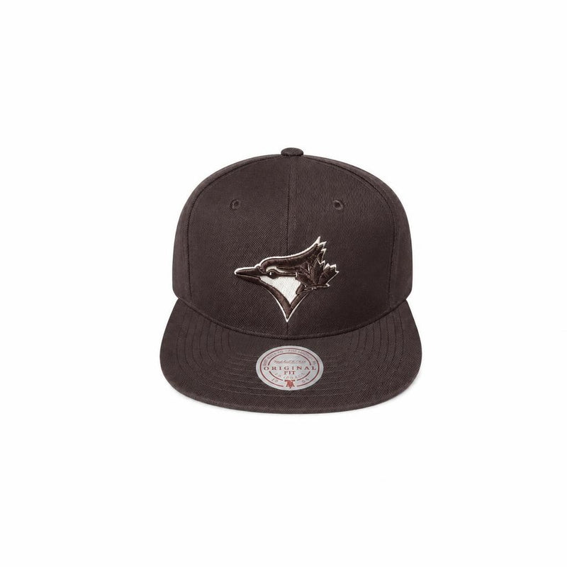 Mitchell And Ness MLB Blue Jays Brown Snapback