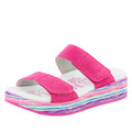 Mixie Fuchsia Party Sandal | Alegria Shoes