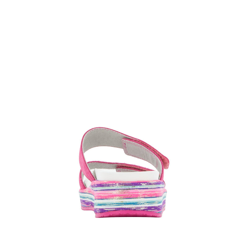 Mixie Fuchsia Party Sandal | Alegria Shoes