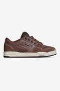 Mojo 2.0 Brown Antique sneaker in profile with brown leather panels and cream midsole