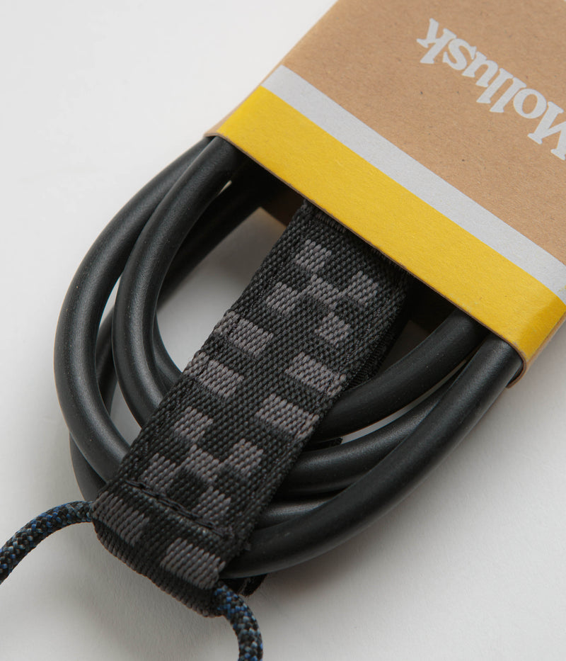 Mollusk All Round 9ft Surfboard Leash in Black