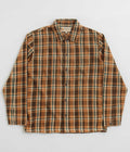 Mollusk Builder Shirt in Redwood Plaid