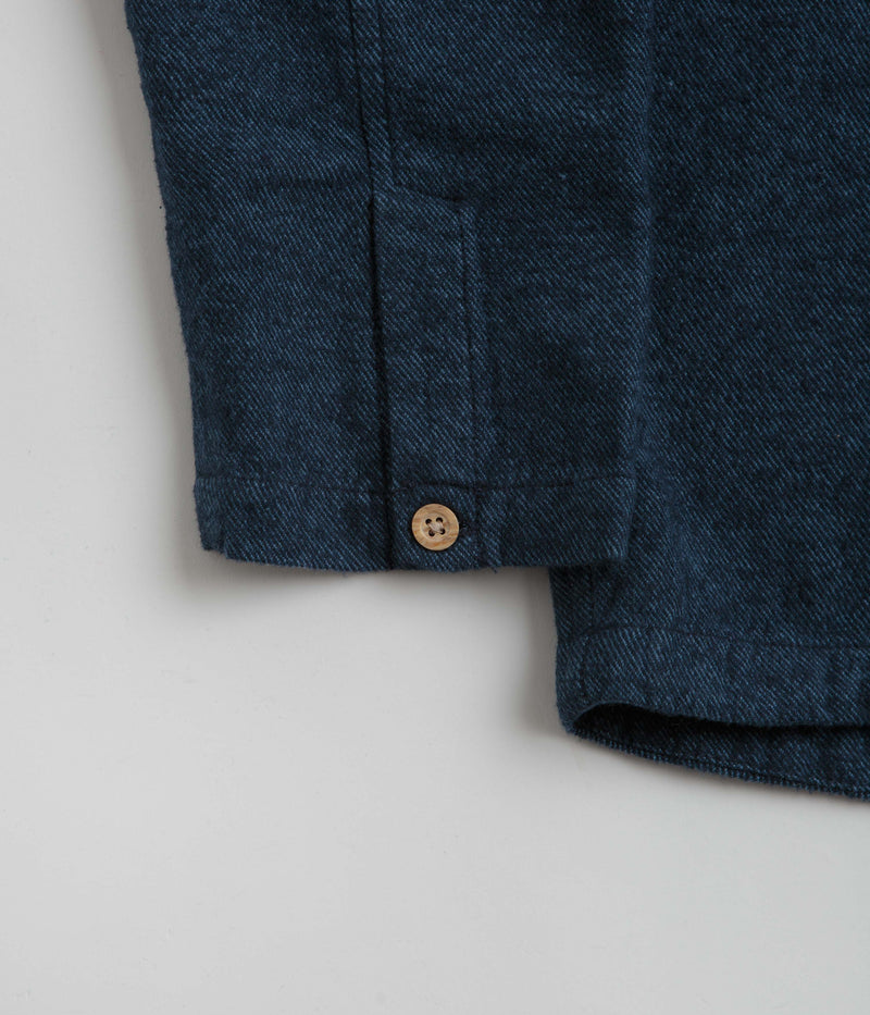Mollusk Builder Shirt in True Blue