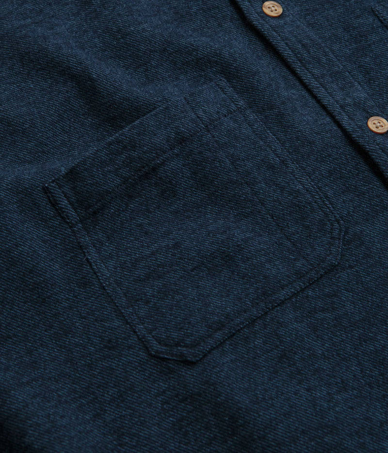 Mollusk Builder Shirt in True Blue