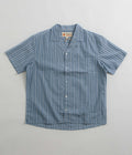 Mollusk Cosmo Shirt in Blue Chambray Dobby