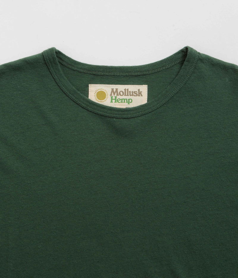 Mollusk Hemp T-Shirt in Forest