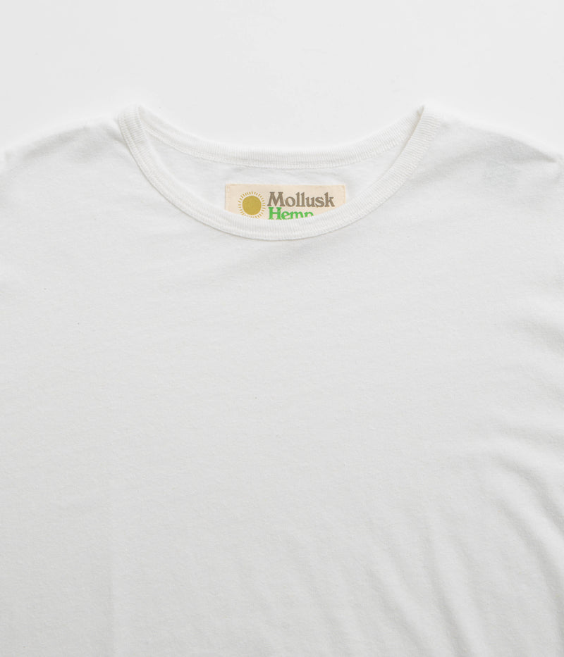 Mollusk Hemp T-Shirt in White