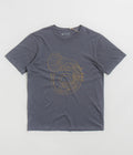 Mollusk Horny Horn T-Shirt in Faded Navy