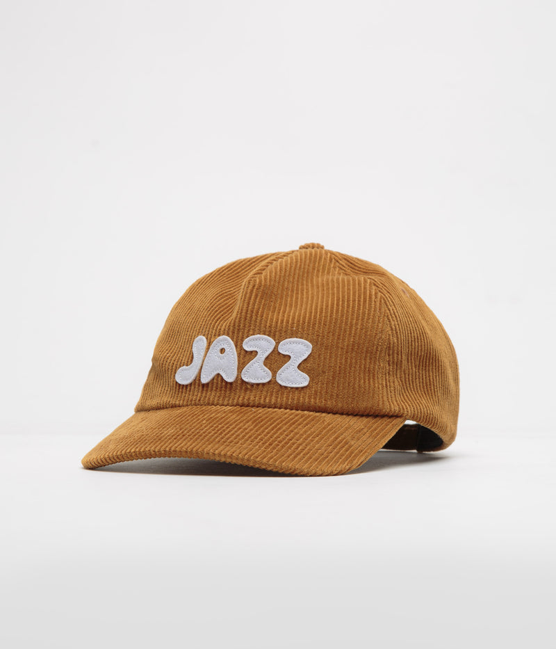 Mollusk Jazz Dad Coduroy Cap in Deep Tan