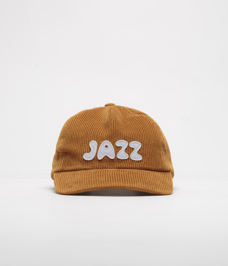Mollusk Jazz Dad Coduroy Cap in Deep Tan