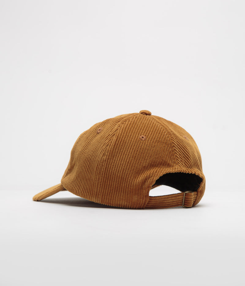 Mollusk Jazz Dad Coduroy Cap in Deep Tan