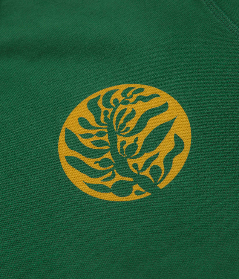 Mollusk Kelp Crewneck Sweatshirt in Rover Green