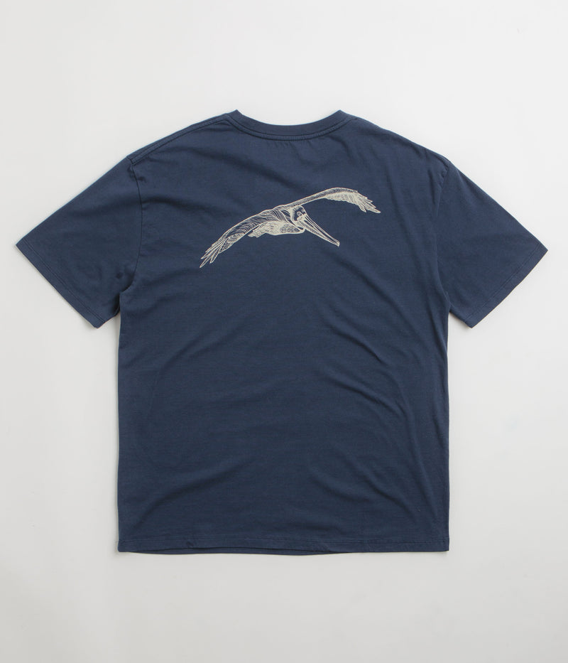 Mollusk New Pelican T-Shirt in Navy Indigo