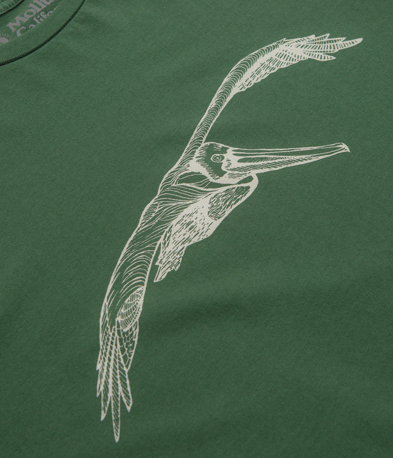 Mollusk Pelican T-Shirt in Rover Green