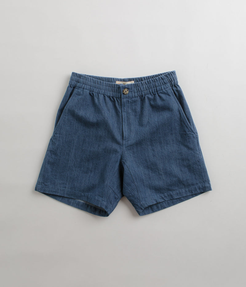 Mollusk Pinnacle Shorts in Indigo Denim