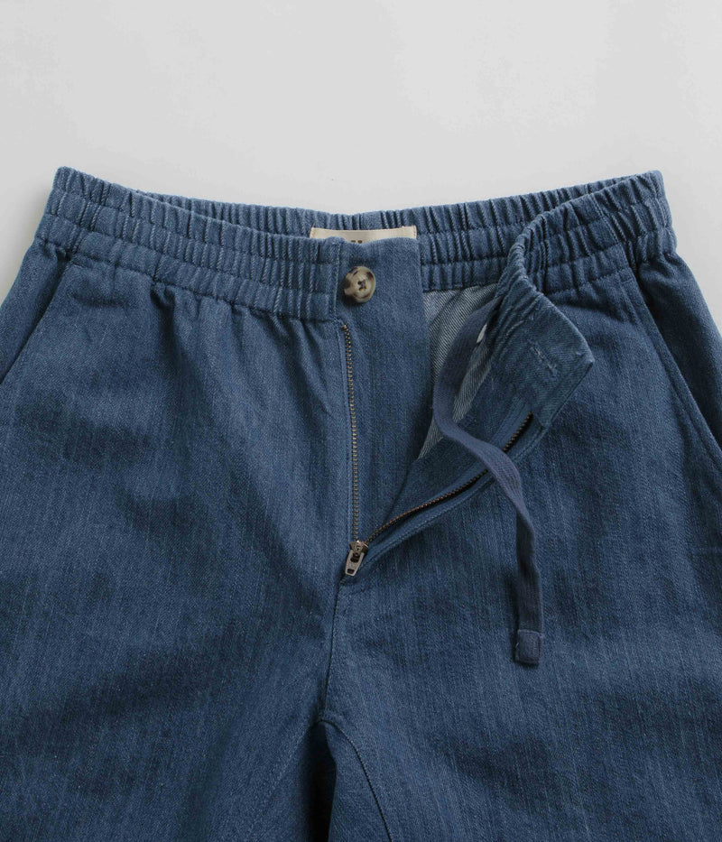 Mollusk Pinnacle Shorts in Indigo Denim