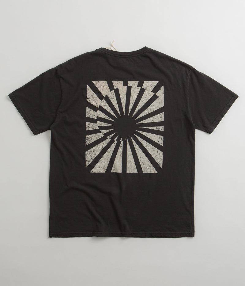 Mollusk Refraction T-Shirt in Faded Black