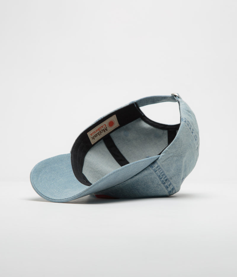 Mollusk Strawberry Cap in Light Denim