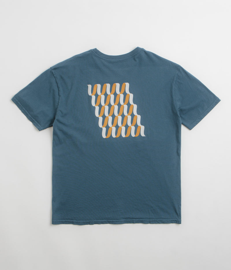 Mollusk String Theory T-Shirt in Navy Indigo