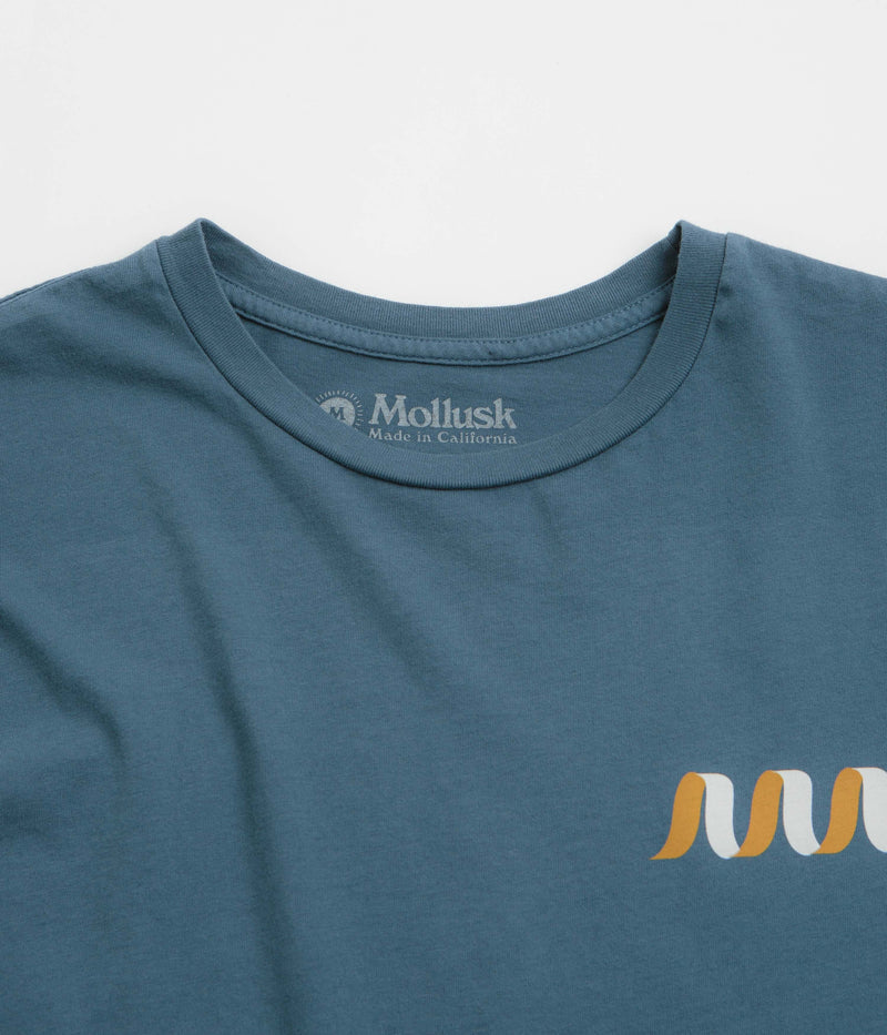Mollusk String Theory T-Shirt in Navy Indigo