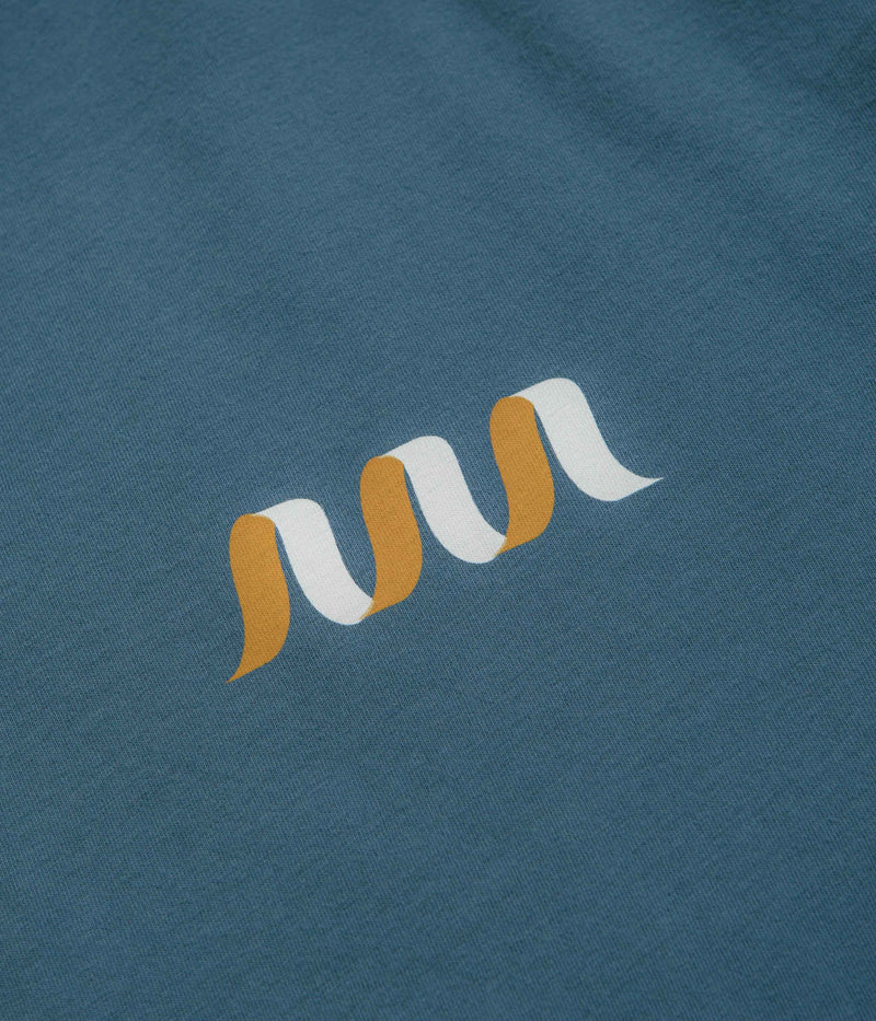 Mollusk String Theory T-Shirt in Navy Indigo