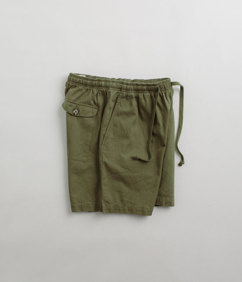 Mollusk Summer Shorts in Faded Mash Green