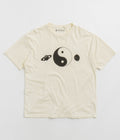Mollusk Super Natural T-Shirt in Super Natural and Black