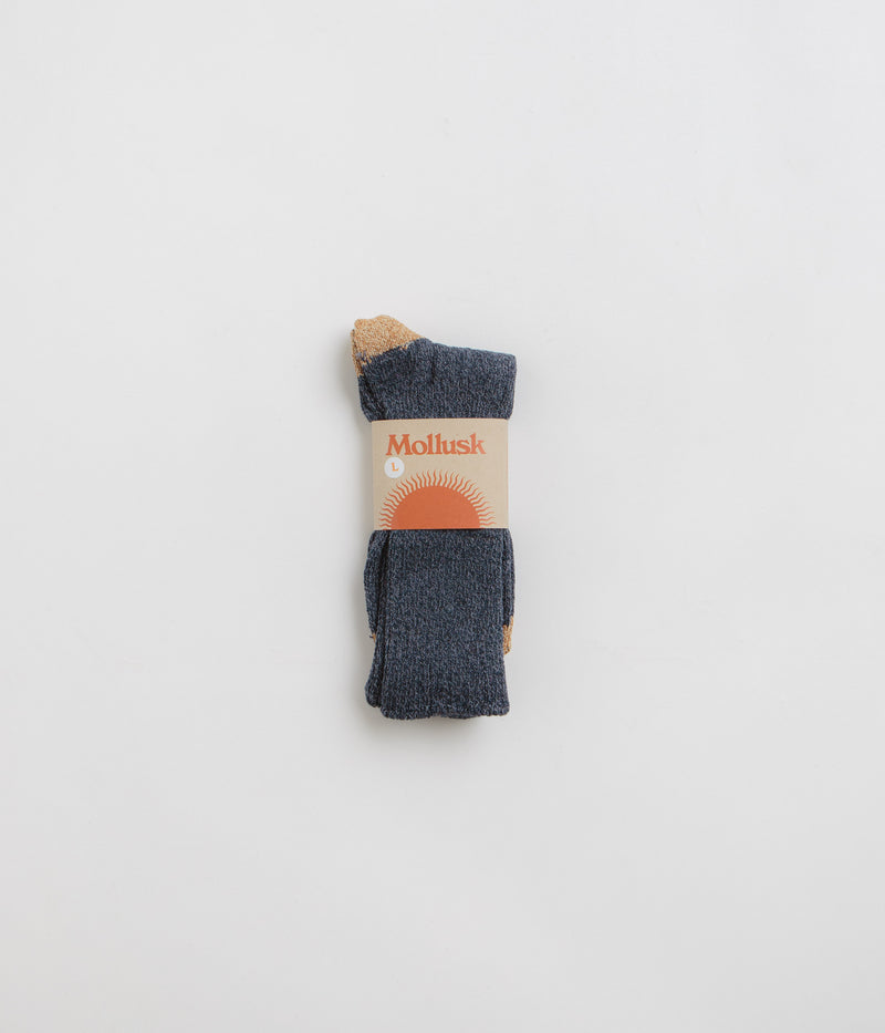 Mollusk Utility Socks in Slate Blue