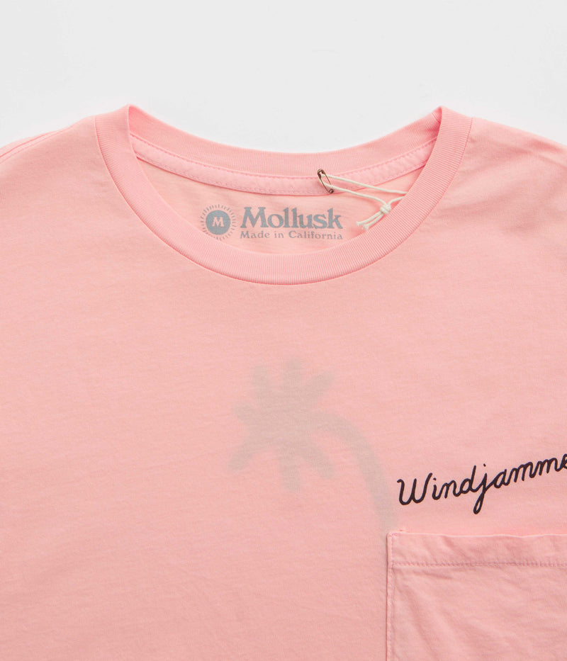 Mollusk Windjammer T-Shirt in Pink