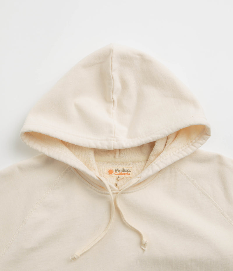 Mollusk Womens Down East Hoodie in Natural