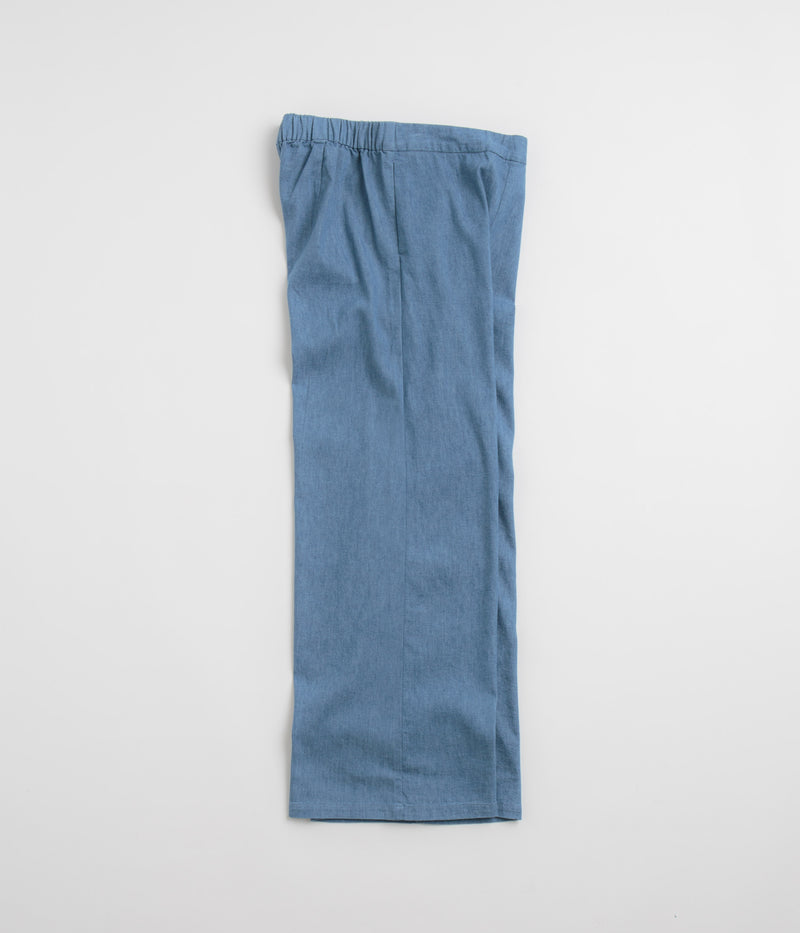 Mollusk Womens Drift Pants in Denim Chambray