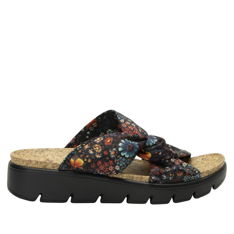 Mylee Midnight Garden Sandal | Alegria Shoes