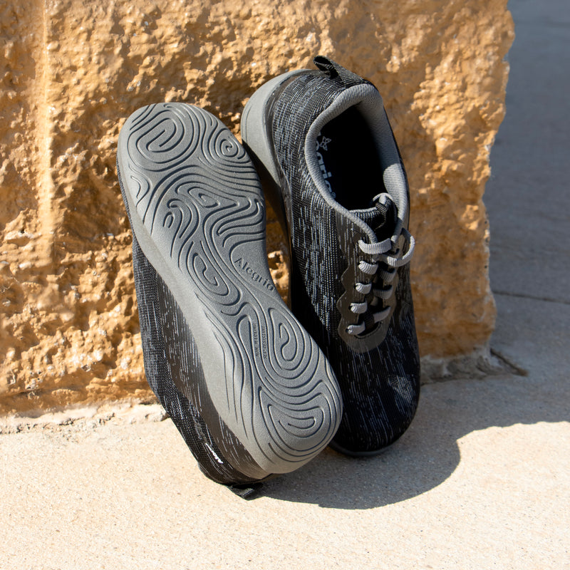 N8ture Black shoe on a Ergo Flo Lite outsole