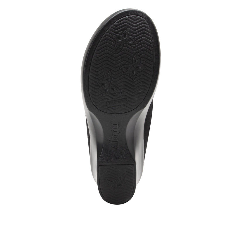 Nadya Black Fleece Boot | Alegria Shoes