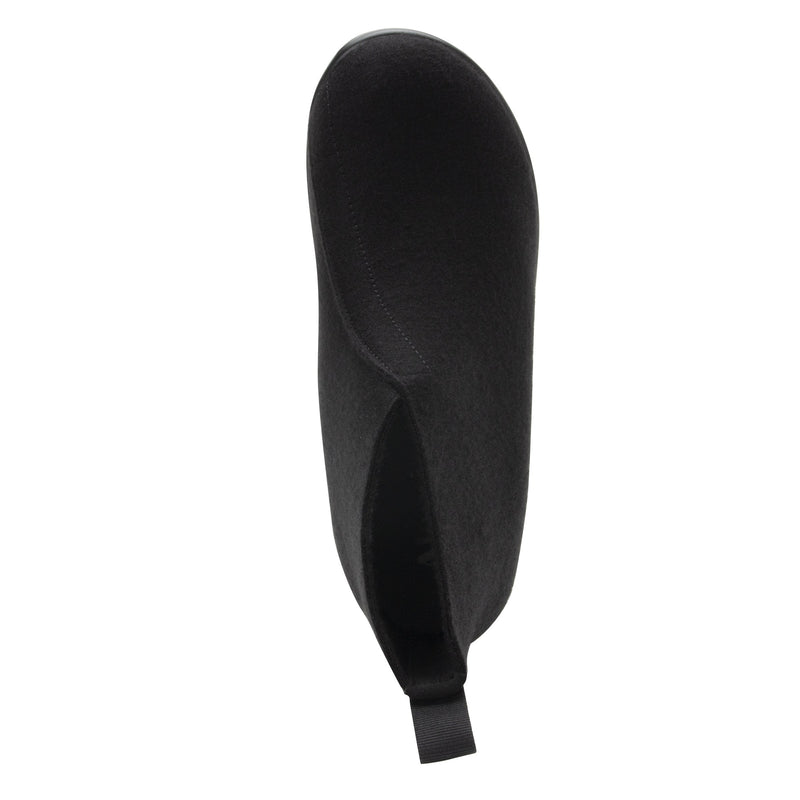 Nadya Black Fleece Boot | Alegria Shoes