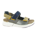 Naot Odyssey Active Sandal (Women) - Sterling/Foggy Gray/Polar Sea/Marigold Sandal - Active - The Heel Shoe Fitters