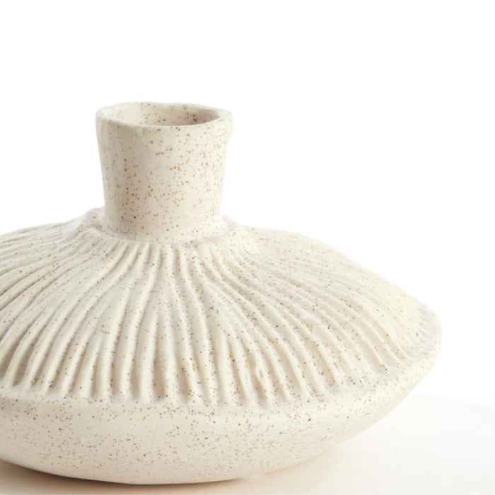 vase deco 16x22 cm neira ceramics cream
