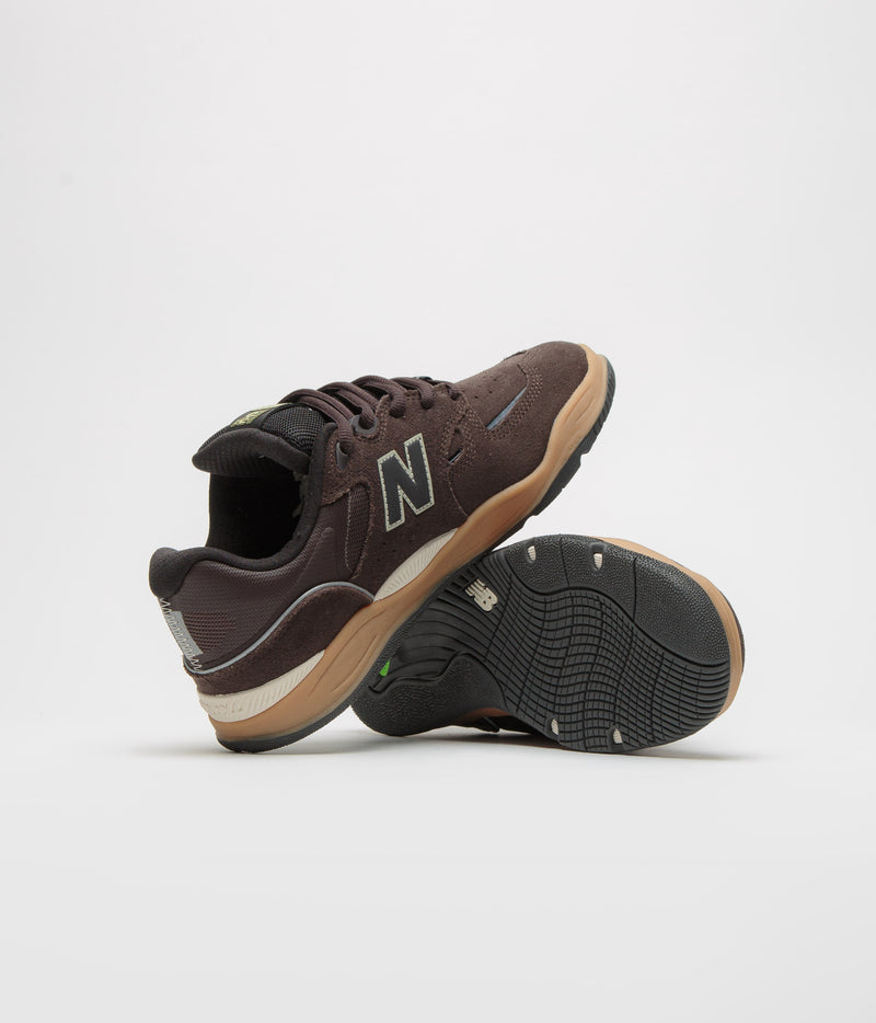 New Balance Numeric 1010 Tiago Lemos Shoes in Brown and Gum