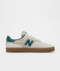 New Balance Numeric 272 Shoes in Sea Salt and Teal