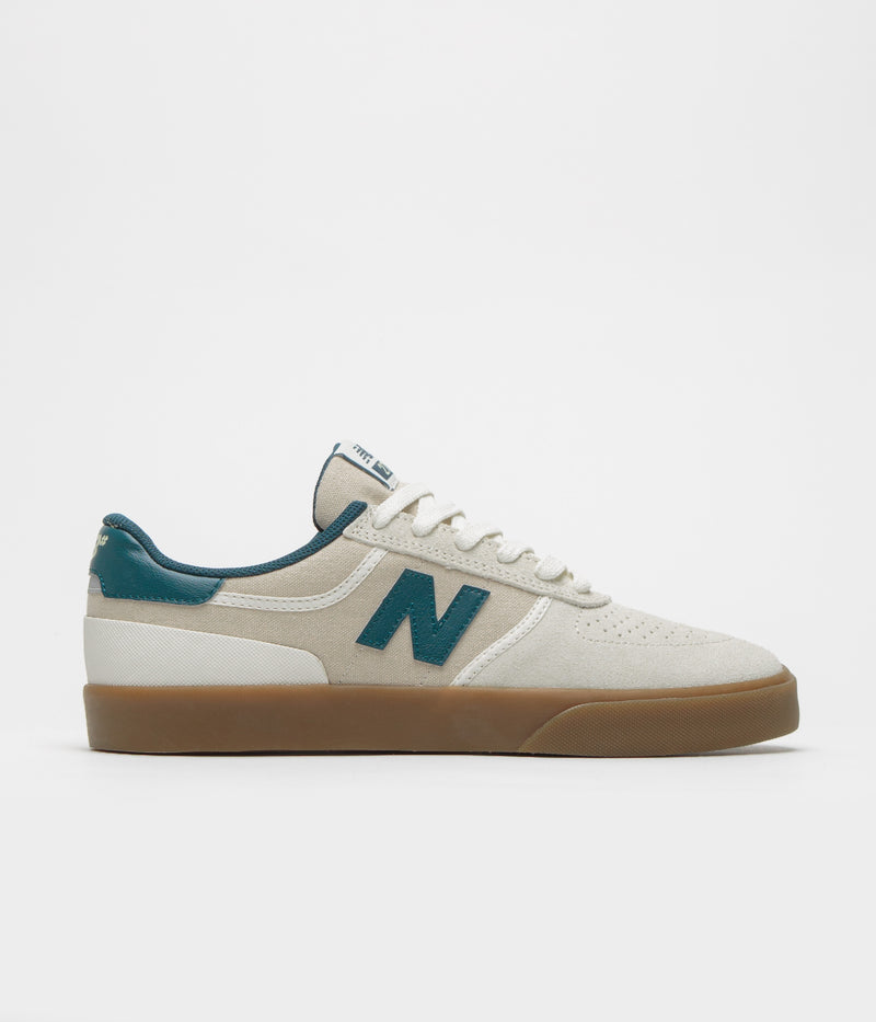 New Balance Numeric 272 Shoes in Sea Salt and Teal