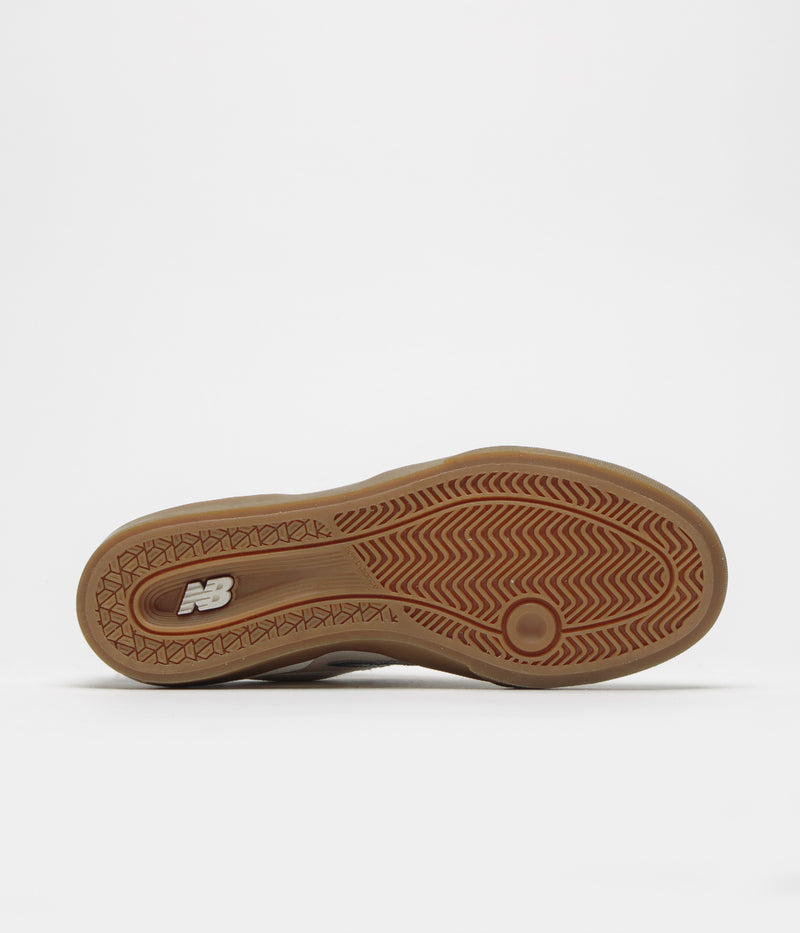 New Balance Numeric 272 Shoes in Sea Salt and Teal