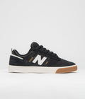 New Balance Numeric 306 Jamie Foy Shoes in Black and White / Black / White