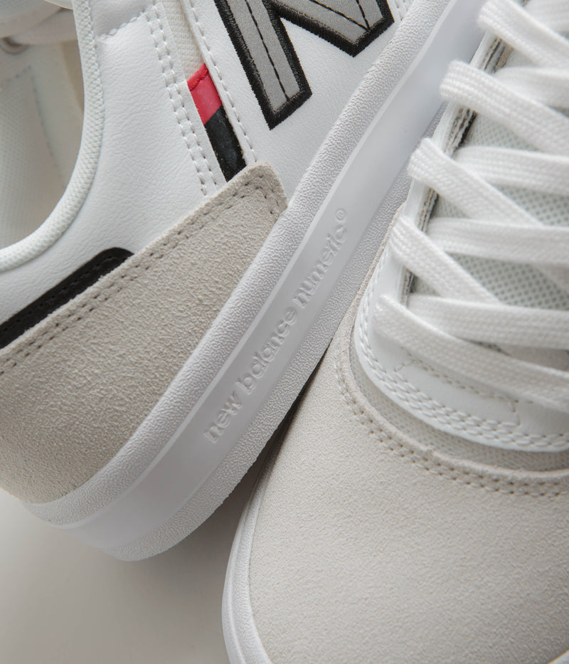 New Balance Numeric 306 Jamie Foy Shoes in Light Grey and White